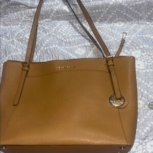 Michael Kors Brown Leather Tote